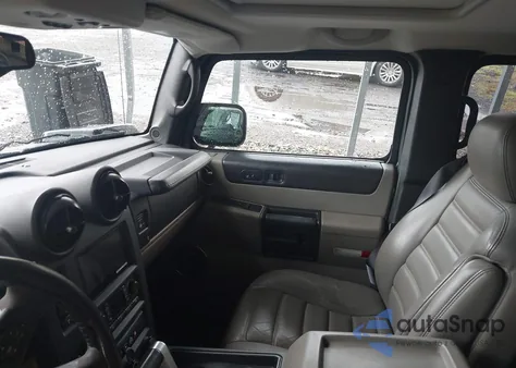2005 Hummer H2 Suv из США, поврежденный, VIN 5GRGN23U95H128142